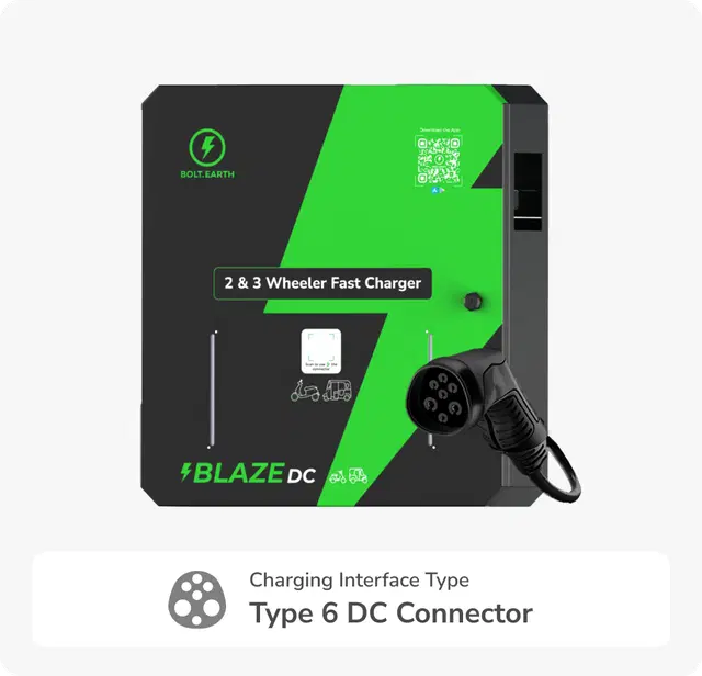 Blaze DC 12kW Single Gun - Type 6