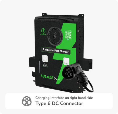 Blaze DC 3kW Dual Gun - Type 6 & Type 7